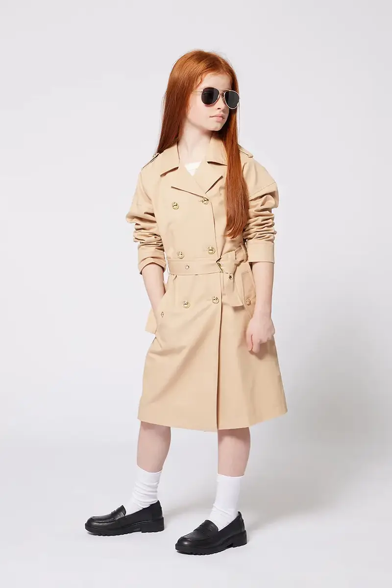 impermeabile bambini colore rosa R30289 miniatura 4