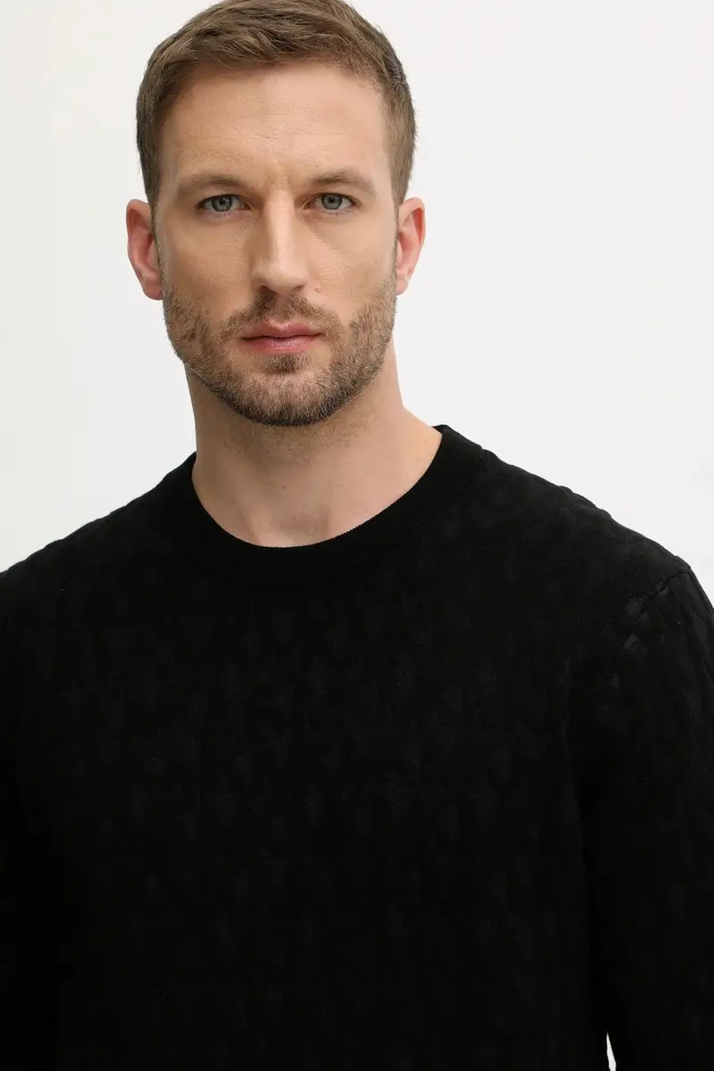 maglione uomo colore nero CF560IS469 miniatura 4