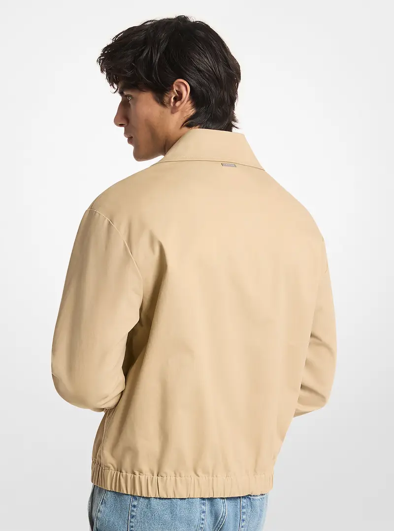 MK Blouson in misto cotone - Naturale - Michael Kors miniatura 2