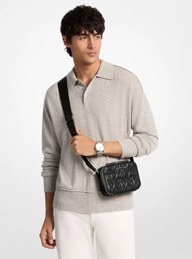 Michael Kors Mens Borsa a tracolla Nero 3935716 miniatura 3