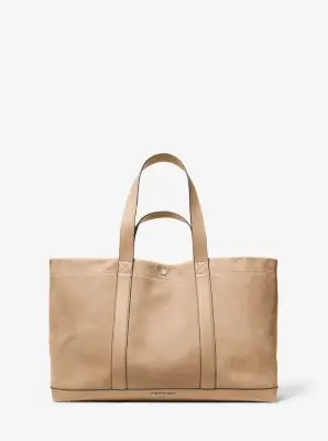 MK Borsa tote Whitley media in nabuk - Naturale - Michael Kors miniatura 2