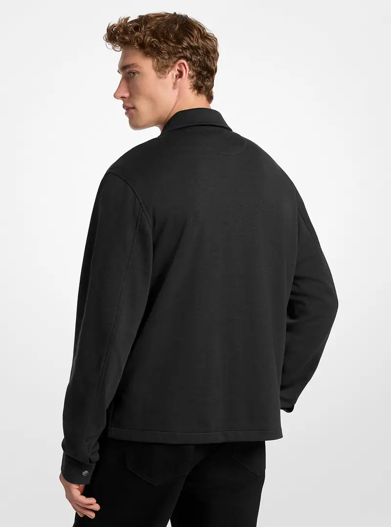 MK Giacca in misto cotone - Nero - Michael Kors miniatura 2