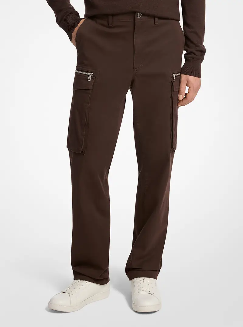 Michael Kors Mens Pantaloni cargo Marrone 2606489