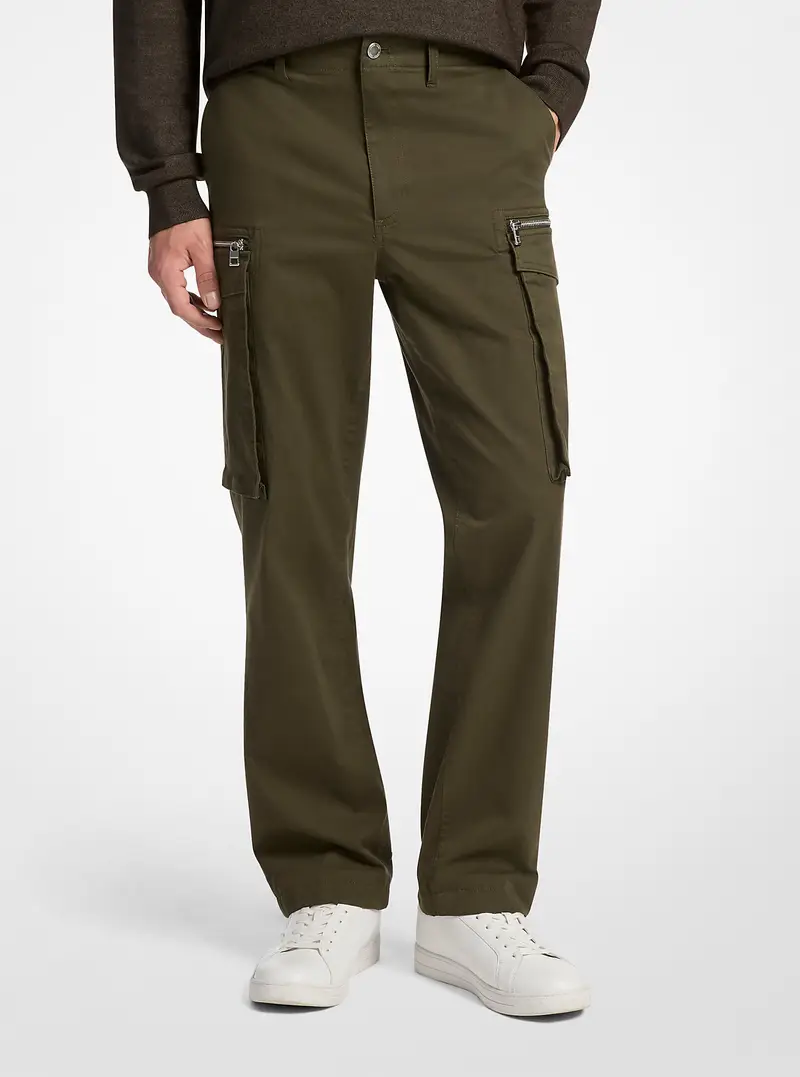 Michael Kors Mens Pantaloni cargo Verde 2607627 miniatura 2