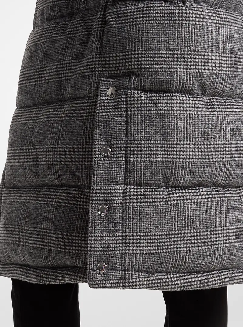 MK Piumino trapuntato principe di Galles - Nero - Michael Kors miniatura 3