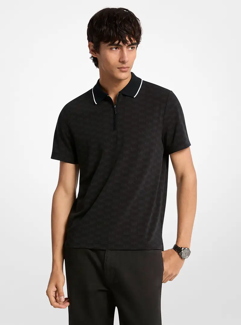 Michael Kors Mens Polo Nero 3935726