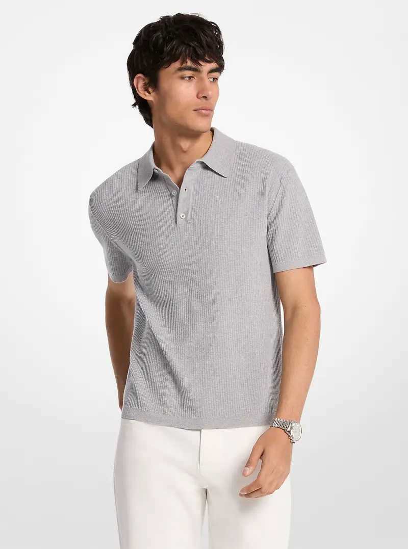 Michael Kors Mens Polo Marrone 3974597 miniatura 2