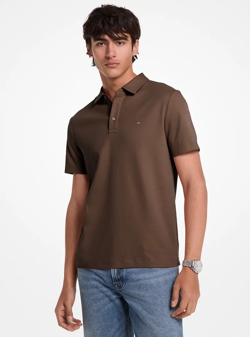 Michael Kors Mens Polo Marrone 2284125