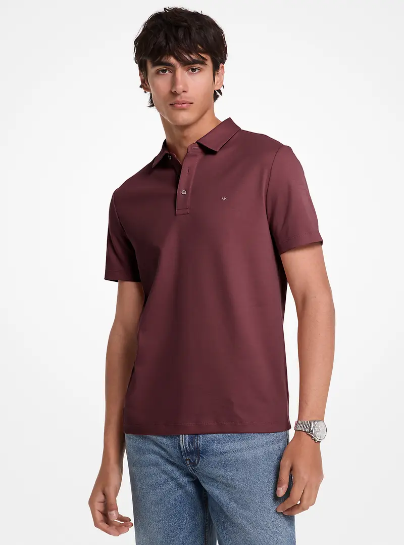 Michael Kors Mens Polo Rosso 2284628
