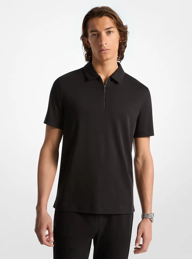 Michael Kors Mens Polo Nero 2284350