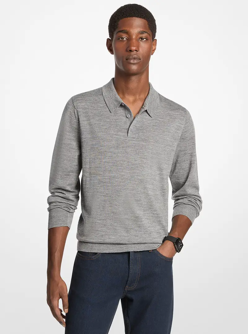 Michael Kors Mens Polo Grigio 2284061
