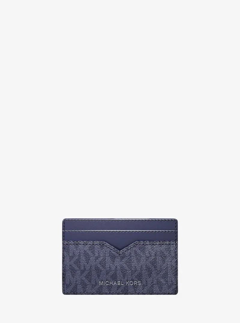 Michael Kors Mens Porta carte di credito Blu 3935684