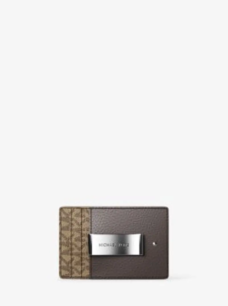 Michael Kors Mens Porta carte di credito Marrone 2455542 miniatura 2