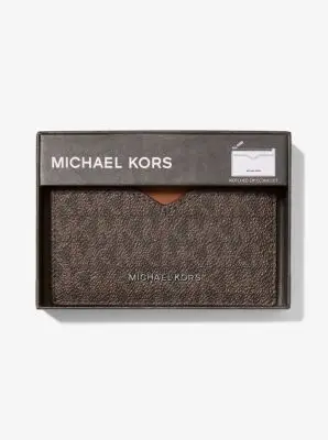 Michael Kors Mens Porta carte di credito Marrone 4212406 miniatura 3