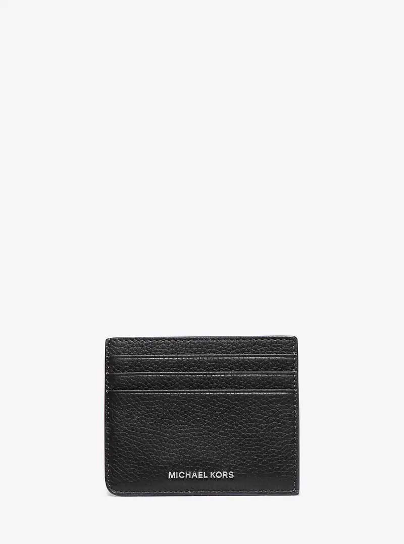 Michael Kors Mens Porta carte di credito Nero 2284367