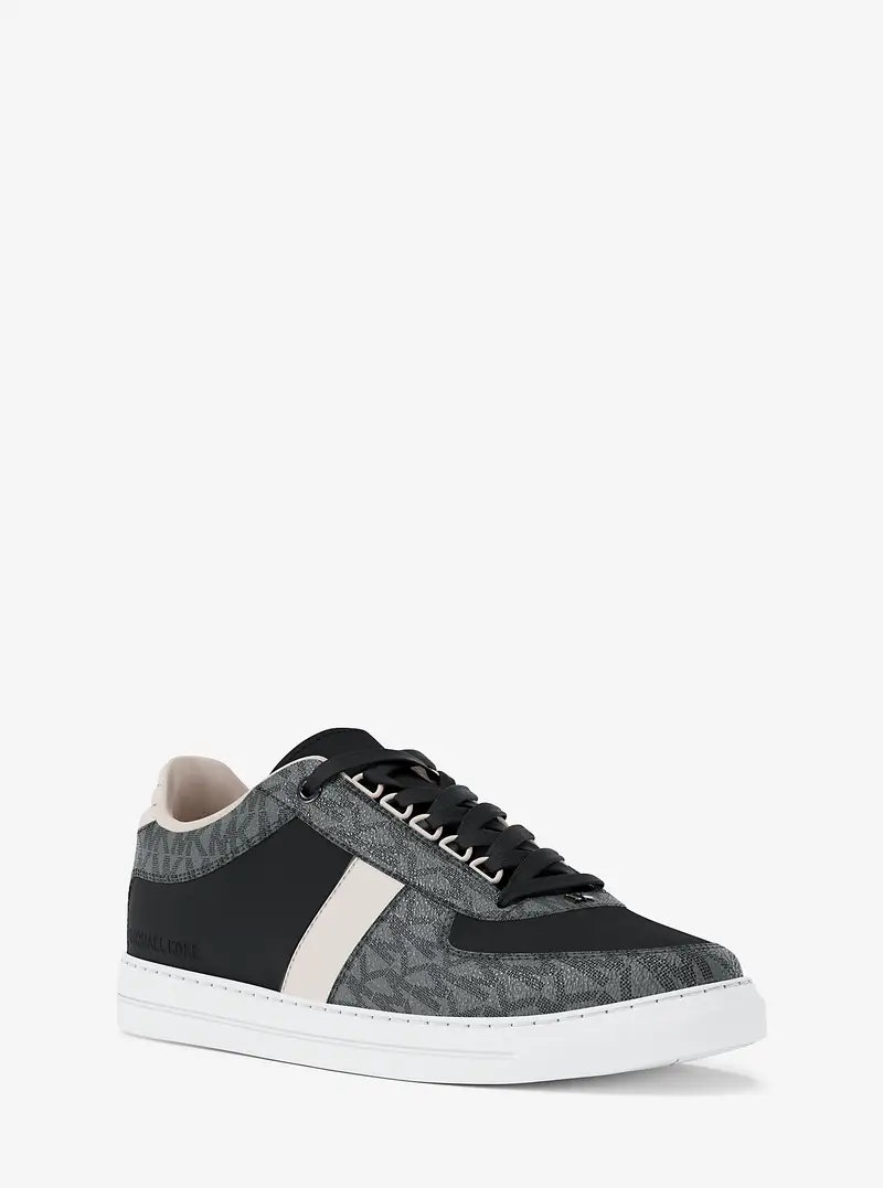 MK Sneaker Brady in materiale misto - Nero - Michael Kors
