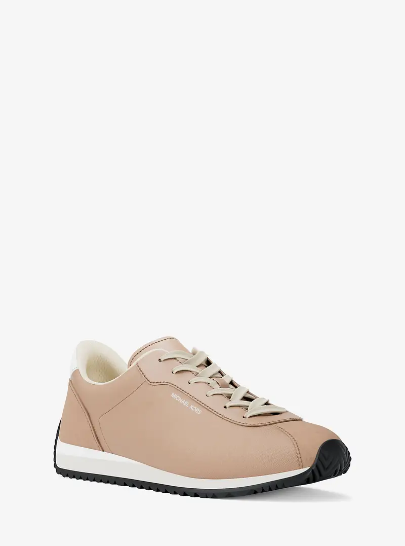 MK Sneaker Rhodes in nylon - Naturale - Michael Kors