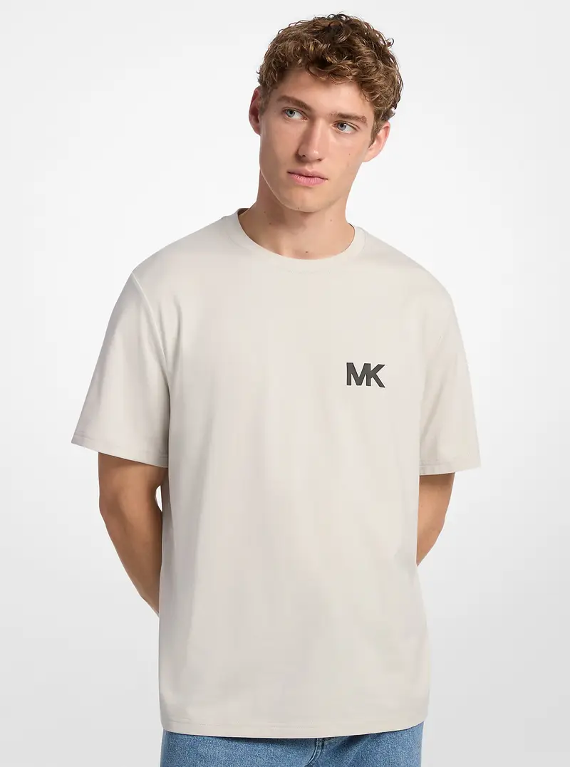 Michael Kors Mens T-shirt Grigio 2284033