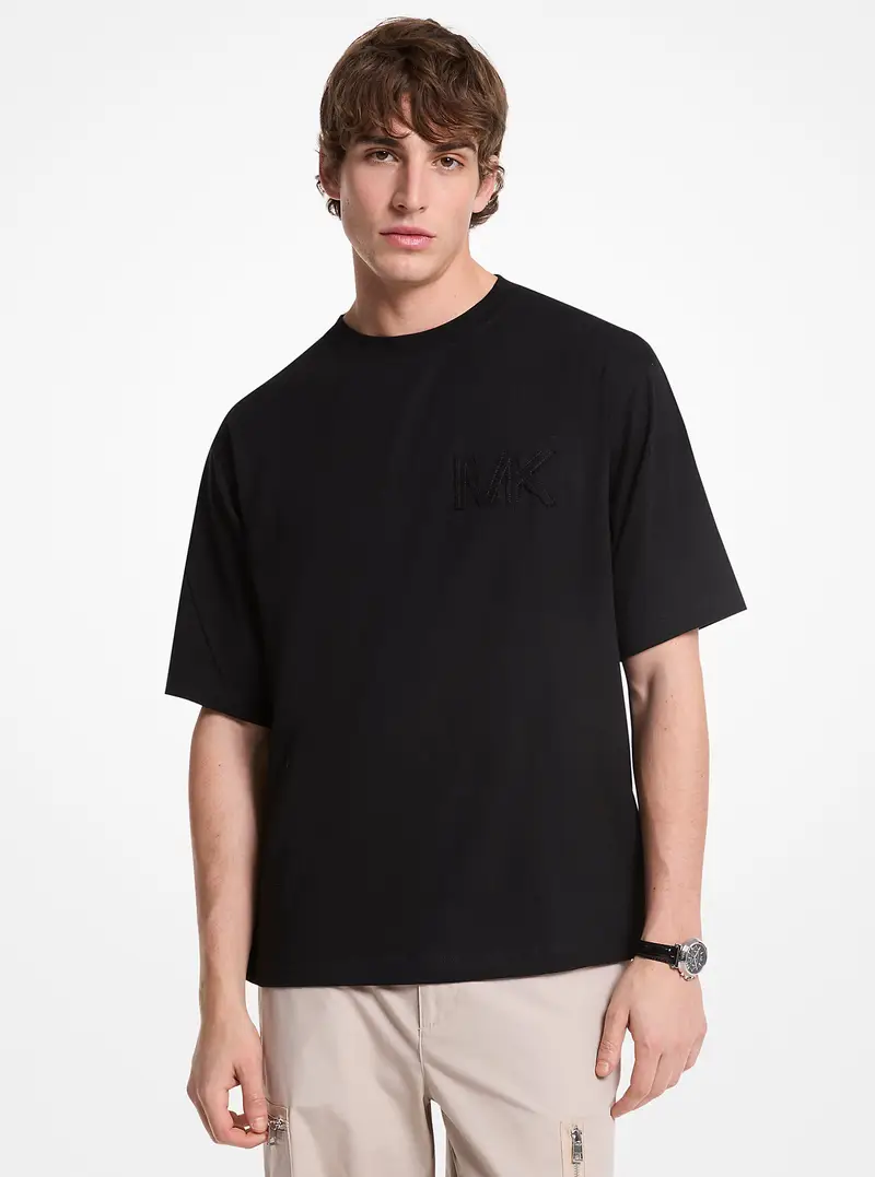 Michael Kors Mens T-shirt Nero 2284353