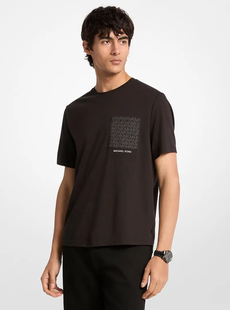 Michael Kors Mens T-shirt Nero 3935727