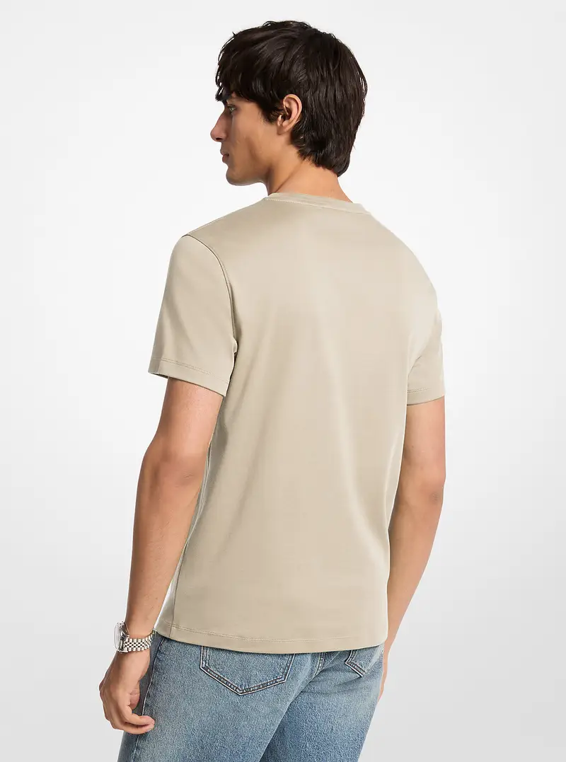Michael Kors Mens T-shirt Grigio 3935693 miniatura 2
