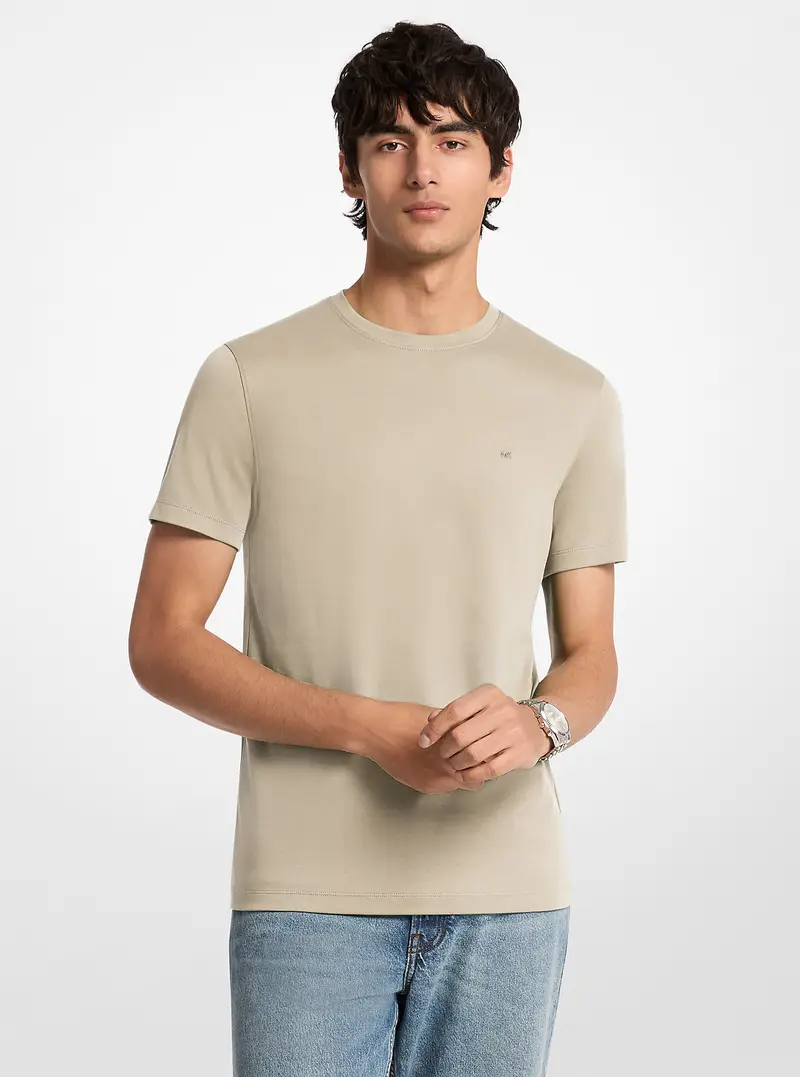 Michael Kors Mens T-shirt Grigio 3935693