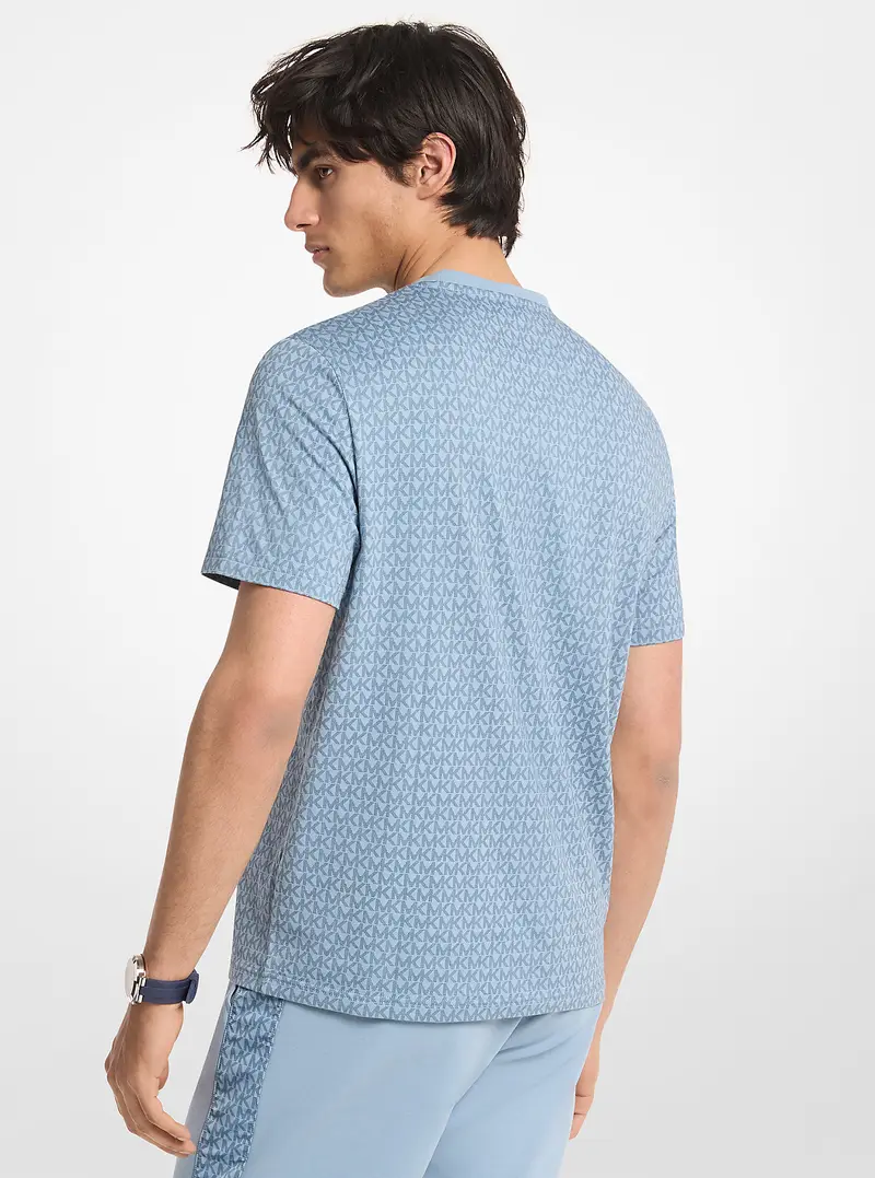 Michael Kors Mens T-shirt Blu 4248499 miniatura 2