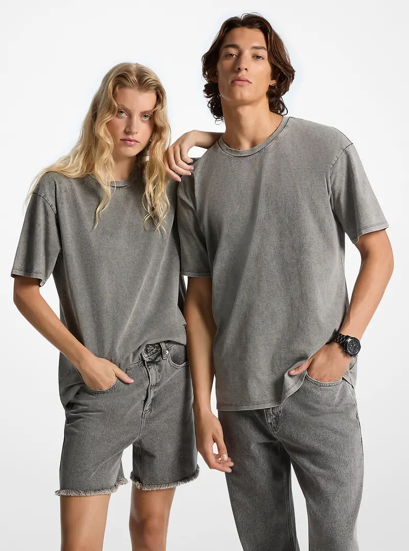 Michael Kors Mens T-shirt Blu 2455505