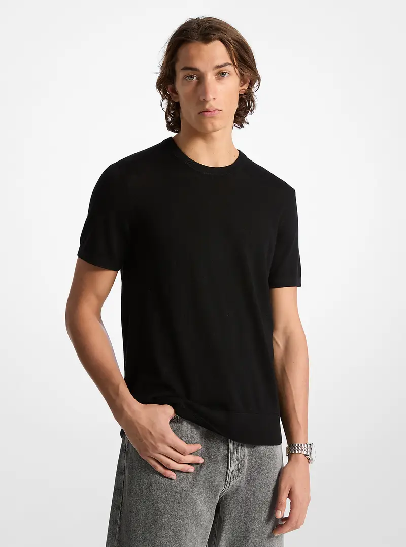Michael Kors Mens T-shirt Nero 2284351
