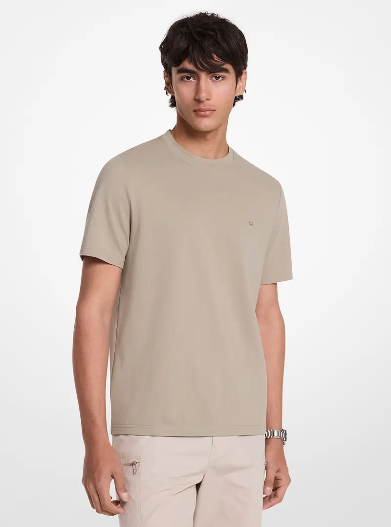 Michael Kors Mens T-shirt Verde 2284665
