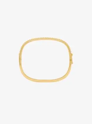 MK Bracciale in ottone dorato con pavé - Oro - Michael Kors miniatura 2