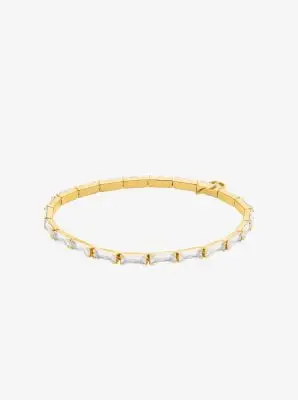 MK Bracciale tennis con zirconia cubica - Oro - Michael Kors miniatura 2