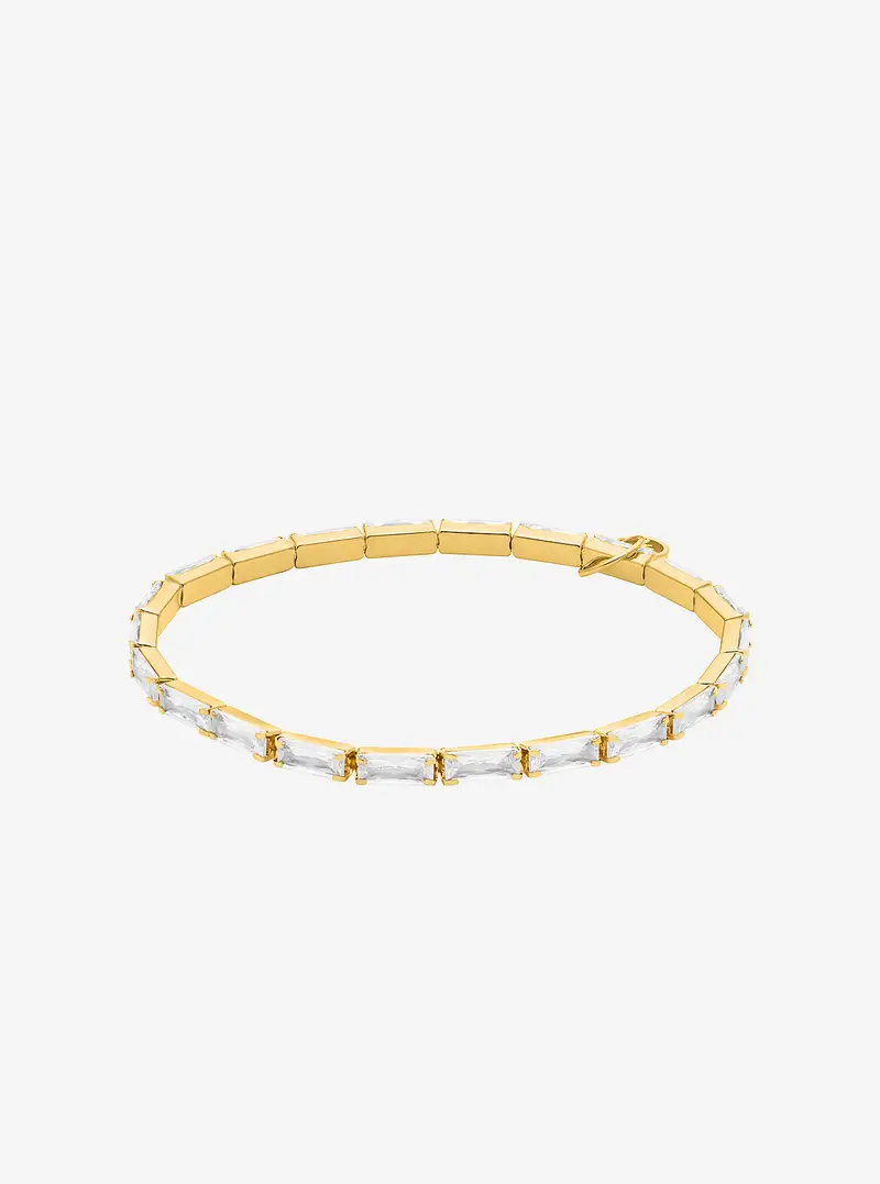 MK Bracciale tennis con zirconia cubica - Oro - Michael Kors