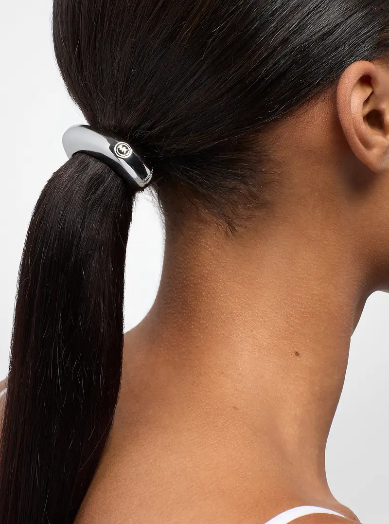 MK Fermaglio per capelli - Argento - Michael Kors miniatura 3