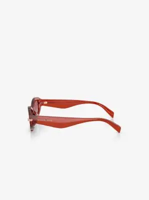 MK Occhiali da sole Wilmington - Rosso - Michael Kors miniatura 2