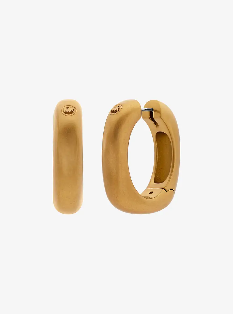 MK Orecchini a cerchio squadrati - Oro - Michael Kors