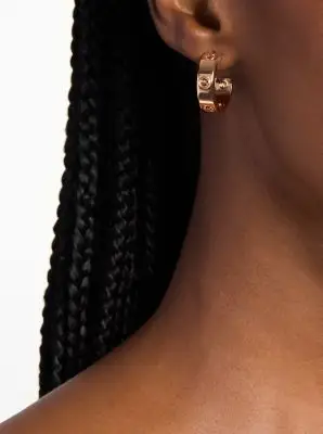 Michael Kors Orecchini Oro Rosa 4302560 miniatura 2