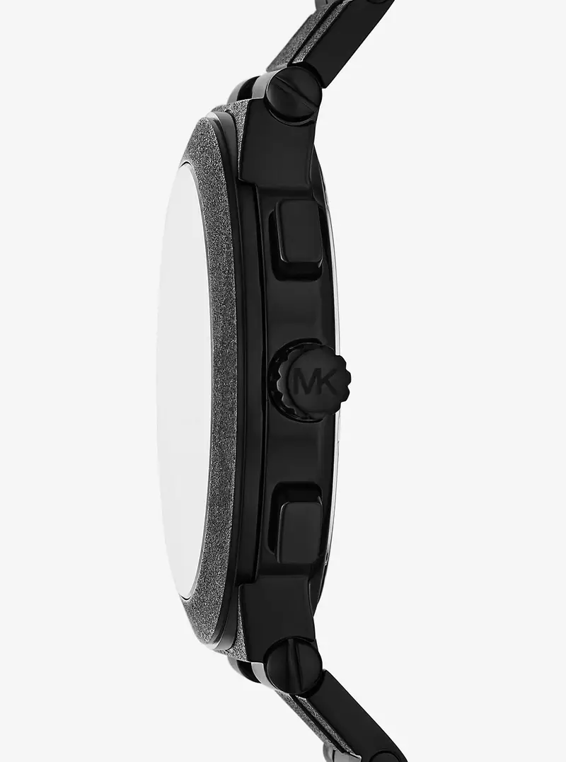 MK Orologio Billie oversize nero opaco - Nero - Michael Kors miniatura 3