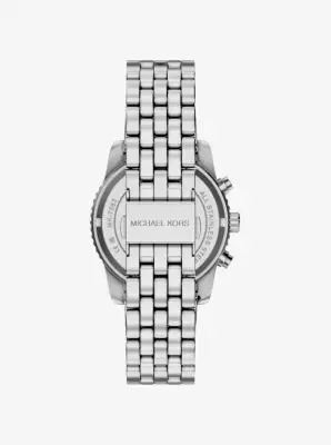 MK Orologio Bryant tonalità argento con pavé - Argento - Michael Kors miniatura 3