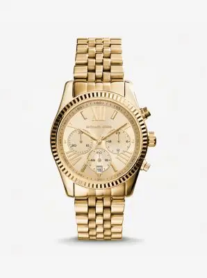 MK Orologio Lexington tonalità oro - Oro - Michael Kors miniatura 3