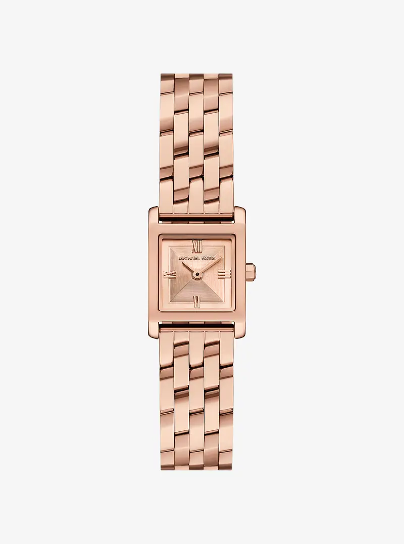 MK Orologio micro Georgie tonalità oro rosa - Oro Rosa - Michael Kors miniatura 3