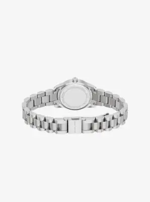 MK Orologio Petite Lexington tonalità argento con pavé - Argento - Michael Kors miniatura 2
