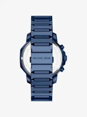 MK Orologio Prescott oversize blu - Blu - Michael Kors miniatura 3