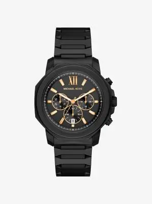 MK Orologio Prescott oversize nero - Nero - Michael Kors miniatura 3