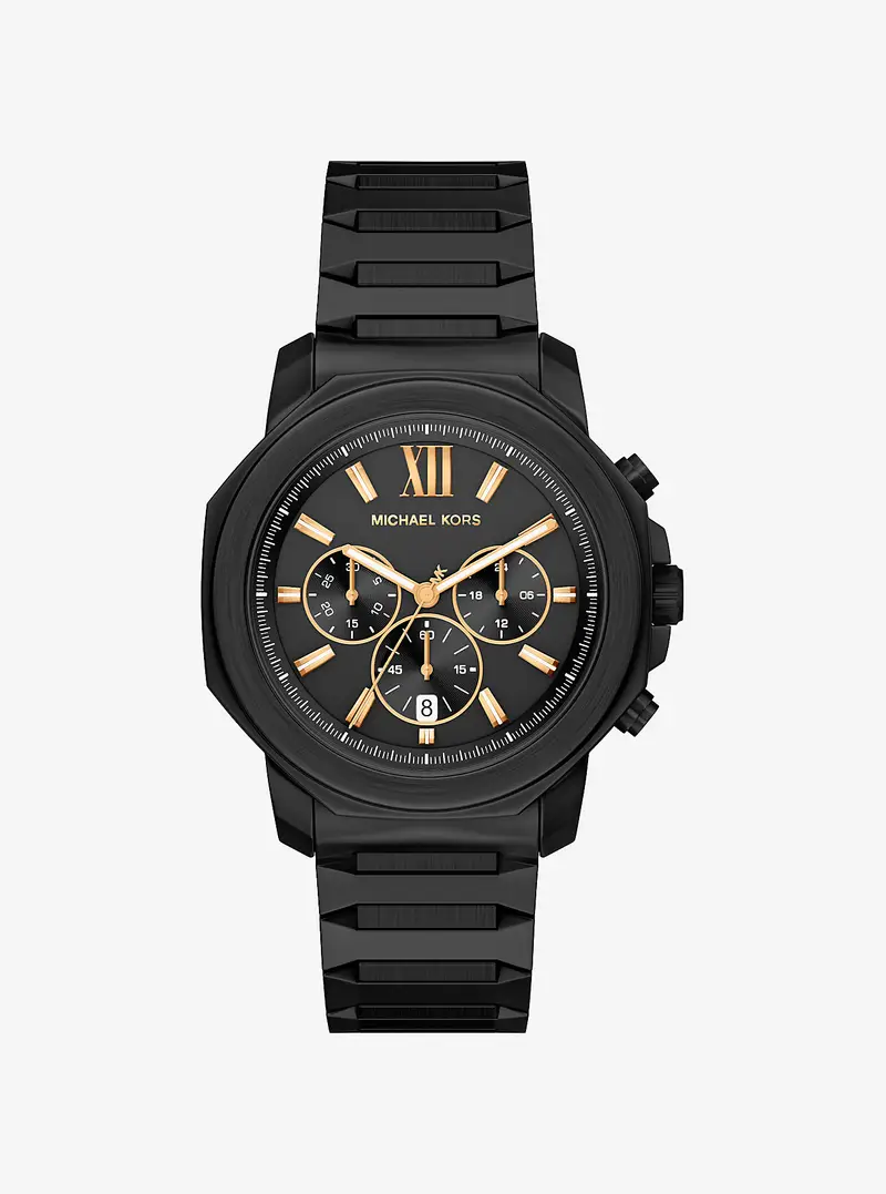 MK Orologio Prescott oversize nero - Nero - Michael Kors