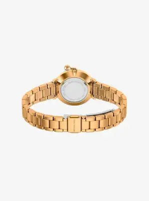 MK Orologio Pyper mini in tonalità oro con pavé - Oro - Michael Kors miniatura 2
