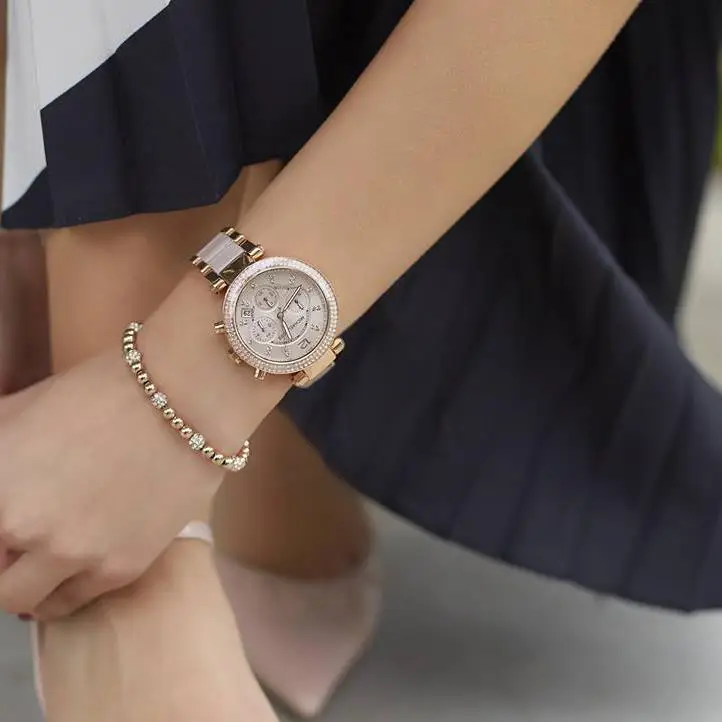 MK5896 Orologio da donna con quadrante rosa miniatura 5