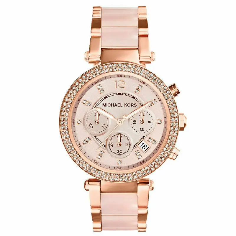 MK5896 Orologio da donna con quadrante rosa