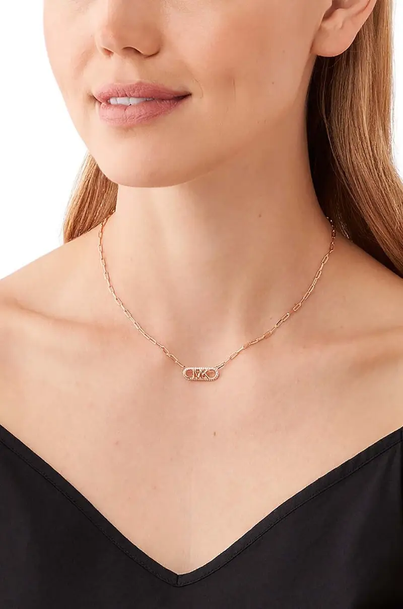 orecchino in argento placcato in oro MKC1655CZ791 miniatura 3