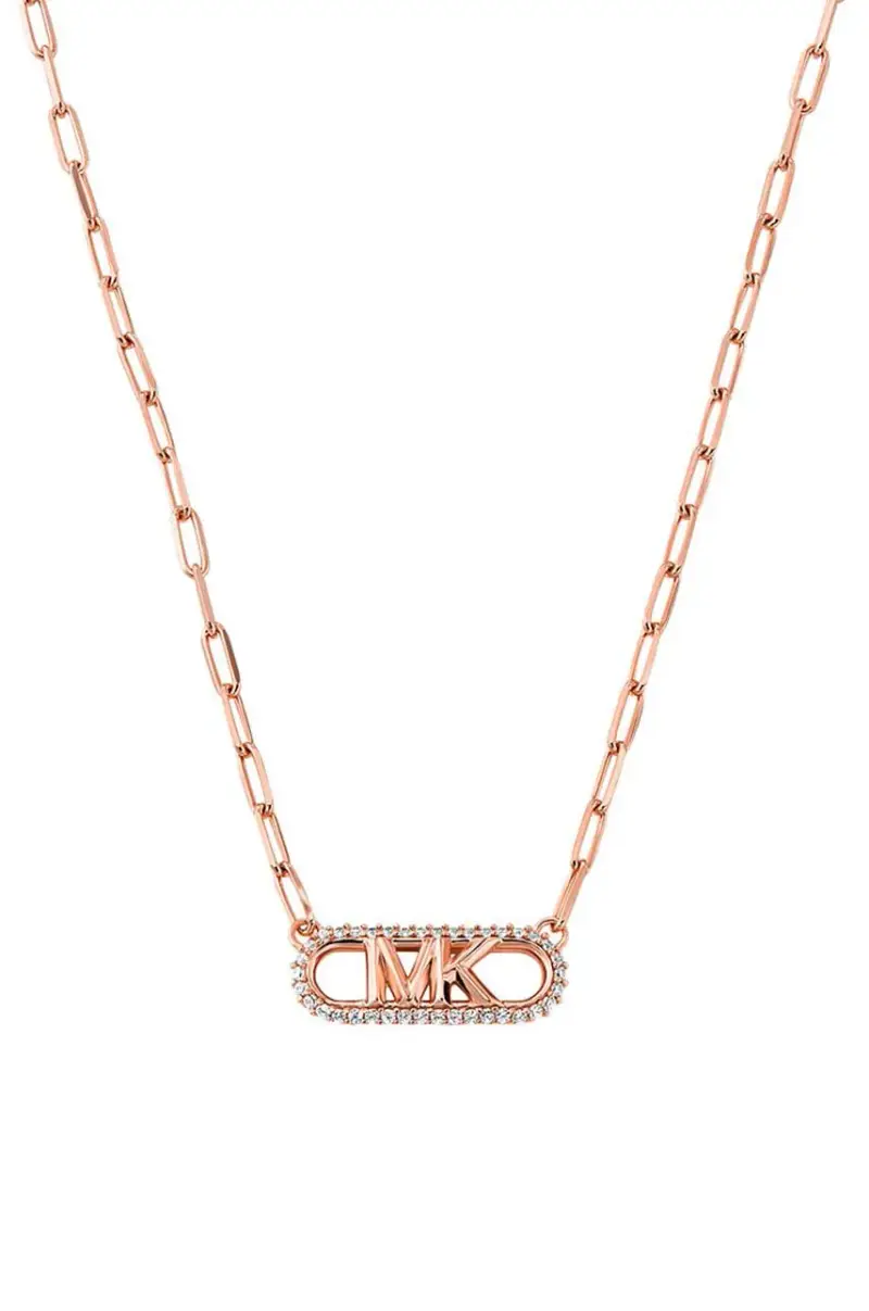 orecchino in argento placcato in oro MKC1655CZ791